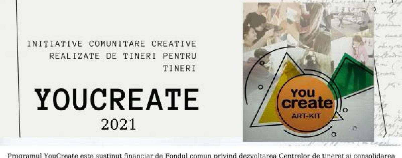 Inițiative comunitare creative - YouCreate 2021. VIDEO#1